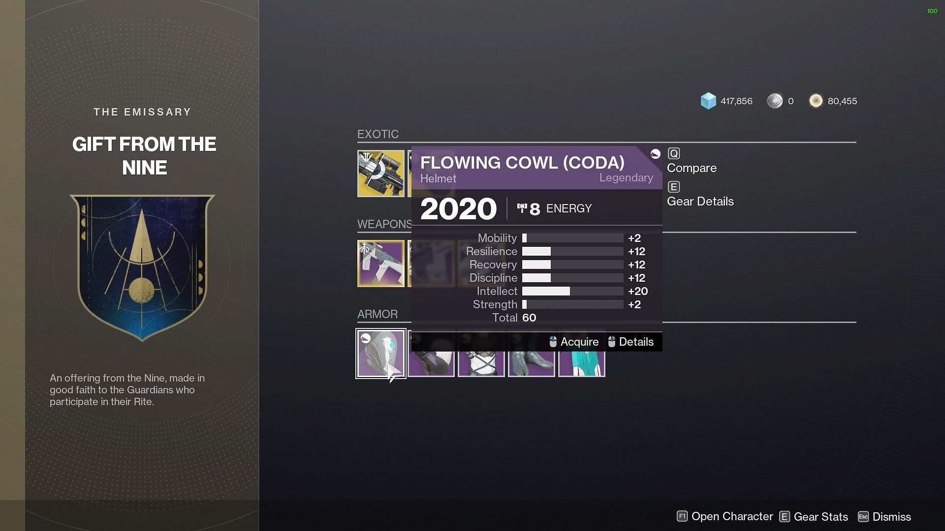 Gear pieces with 2020 power are being given away in Destiny 2 (Image via Bungie)